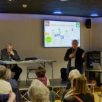Michel Hagnerelle, vice-président, dresse le bilan des activités du groupe de travail sur l'histoire du quartier